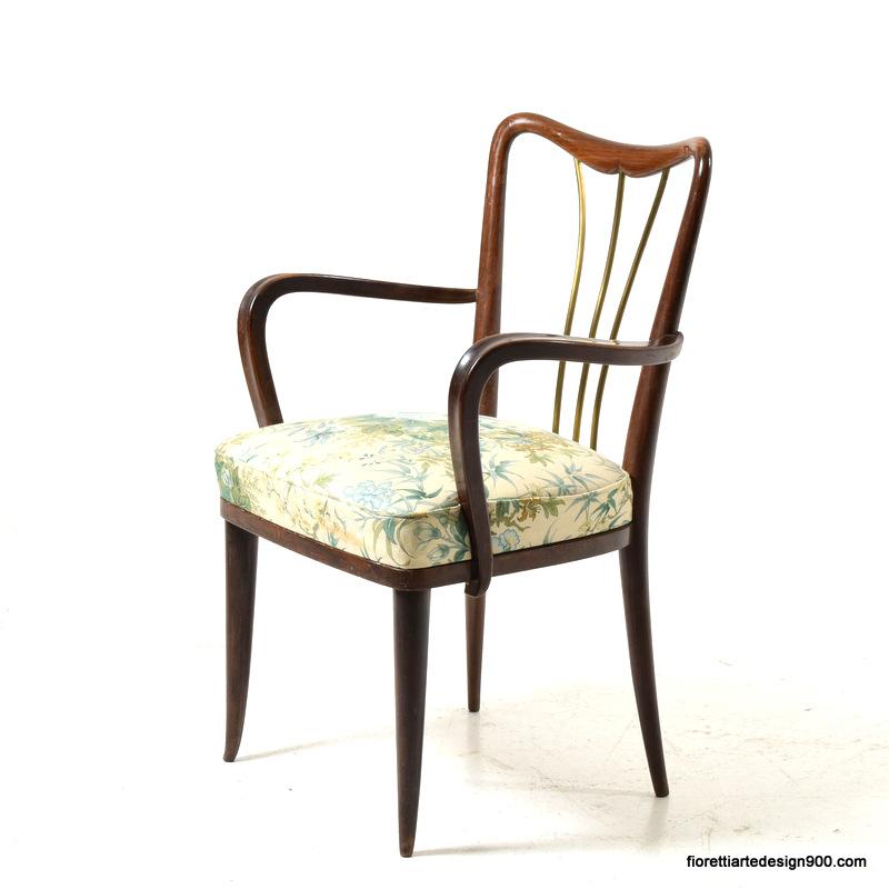 vintage poltrona armchair Ulrich Borsani Style design 40